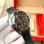 New 2020 Omega Seamaster No Time To Die Watch SS Black Rubber Strap_th.jpg